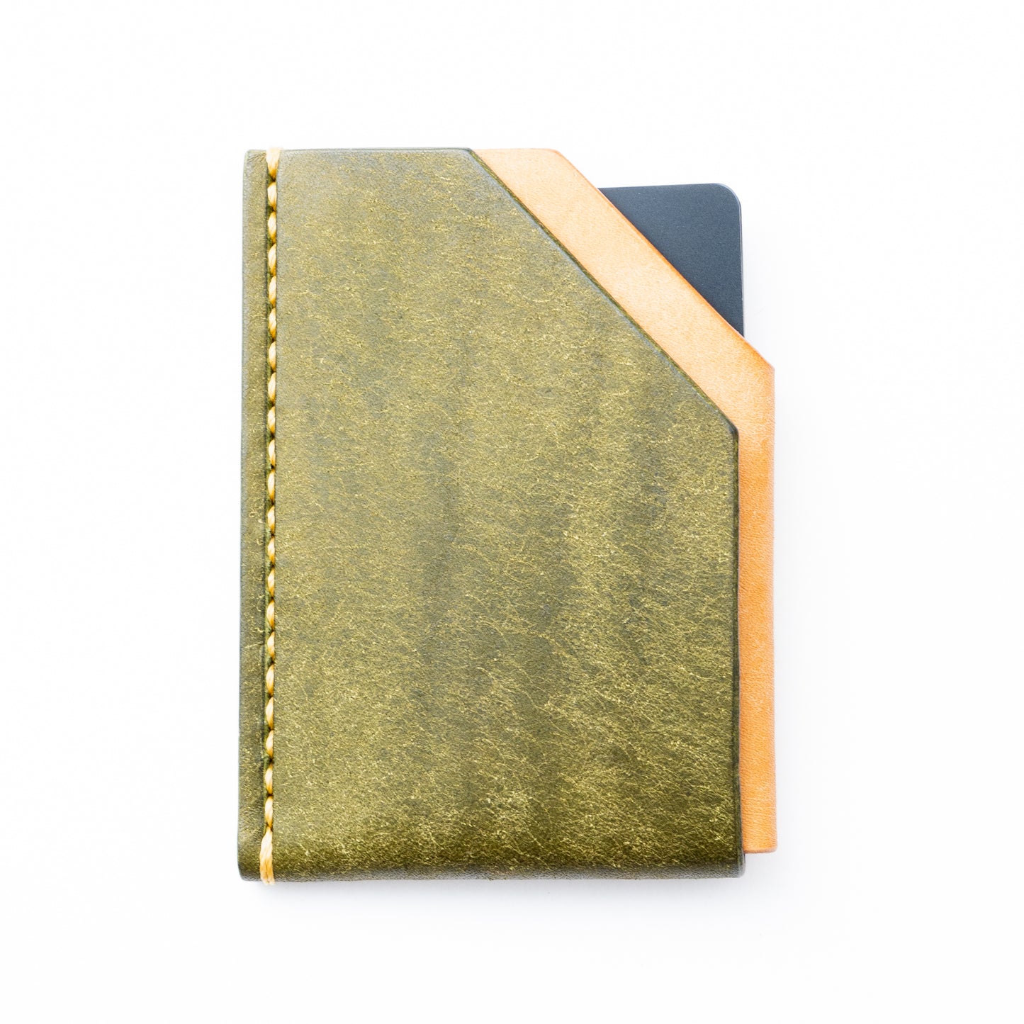 Porte-cartes #36 (vert olive)