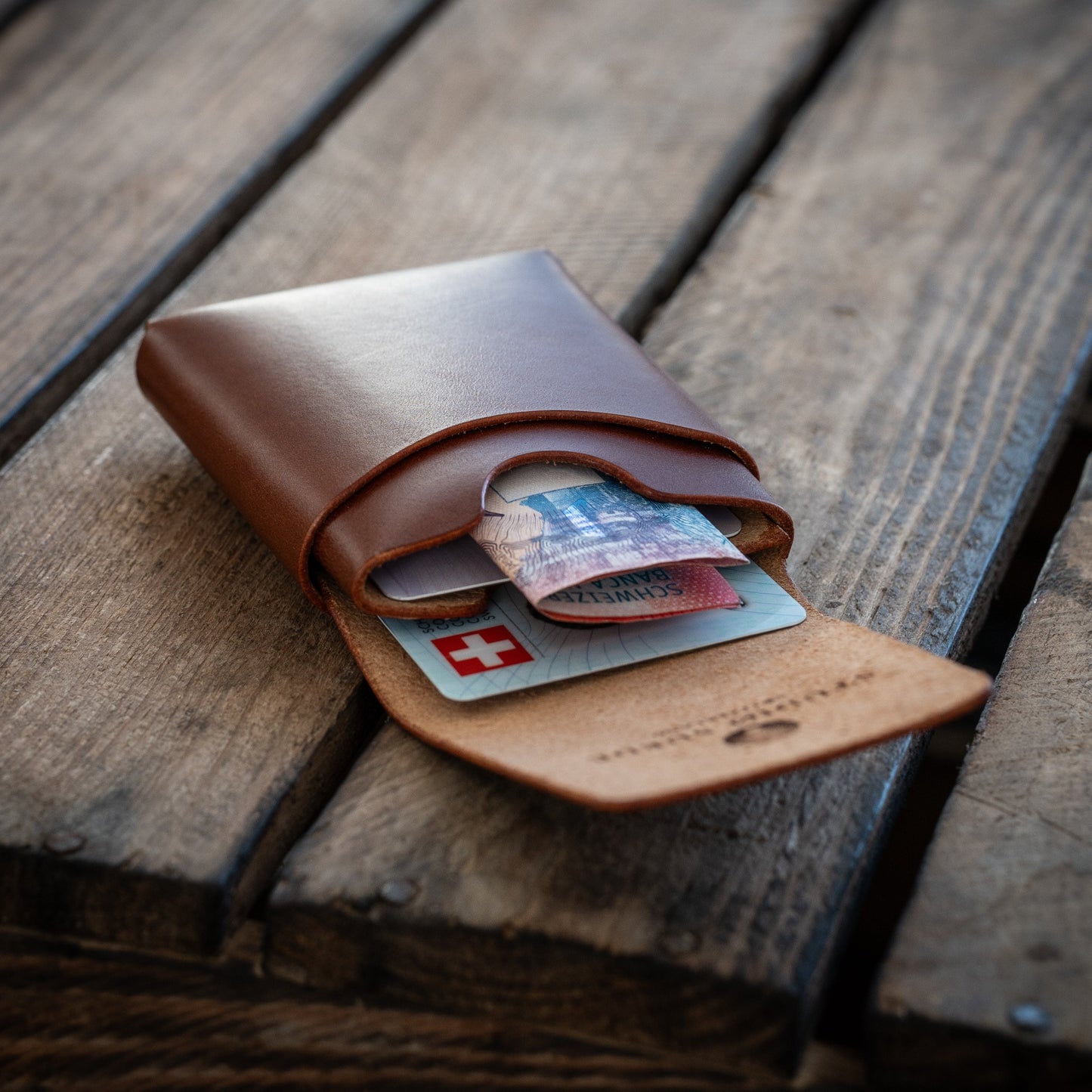 Card holder #23 (cognac)